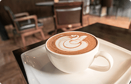 ビル内カフェ有