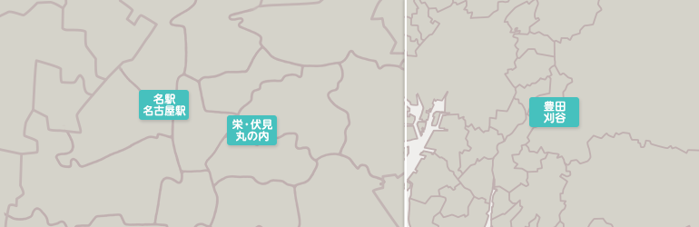 名古屋のマップ